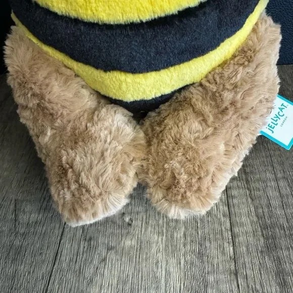 Jellycat Bartholomew Bear Bumblebee - NWT HTF Jellycat Bartholomew Bear \'Bumblebee\' Plush Toy NWT